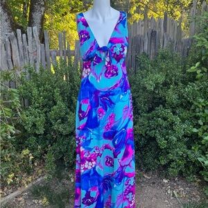 1960’s Hawaiian Maxi Dress